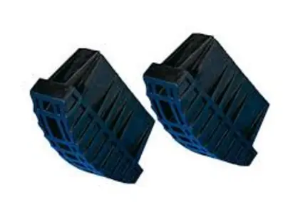 Paire de Sabot caoutchouc TUBESCA pour pied échelle 90 mm - 9007/015