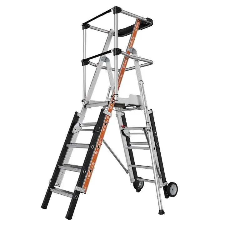 Plateforme télescopique RAPTORSCOPIC 5 à 7 marches – Hauteur de travail 3,60 m – TUBESCA - 02274201