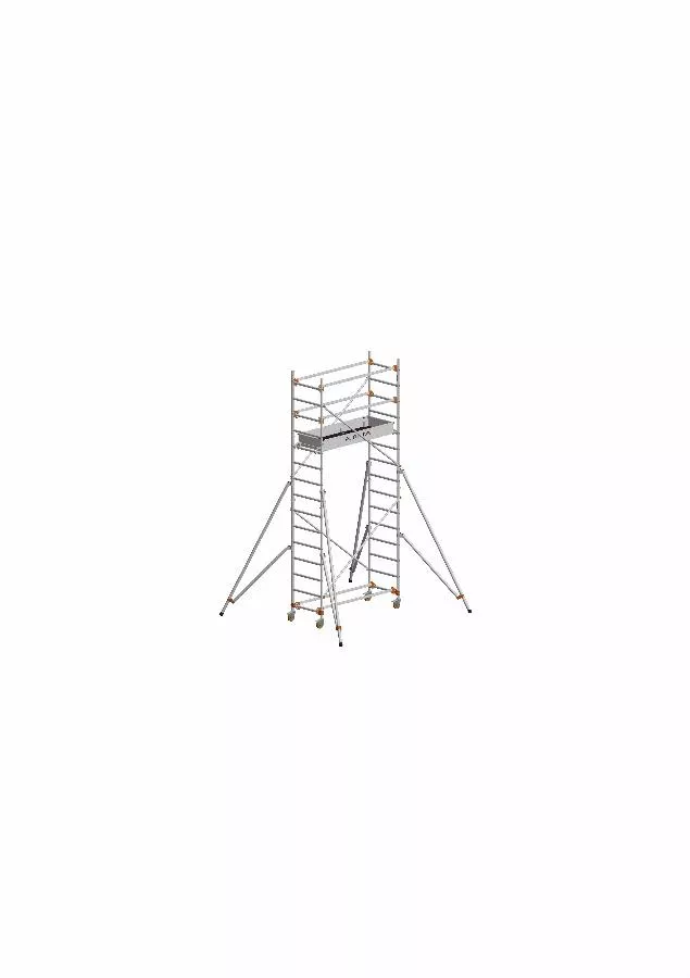 Echafaudage roulant aluminium intérieur AL165 haut.plancher 2.8m - DUARIB - 513313 Echafaudage roulant aluminium intérieur AL165 haut.plancher 2.8m - DUARIB - 513313