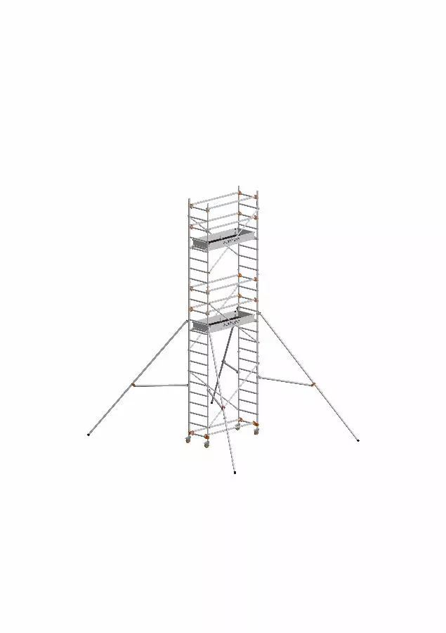 Echafaudage roulant aluminium intérieur AL165 haut.plancher 4.8m - DUARIB - 513315 Echafaudage roulant aluminium intérieur AL165 haut.plancher 4.8m - DUARIB - 513315