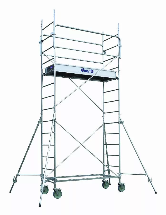 Echafaudage roulant acier intérieur/extérieur haut.plancher 2.9m - DUARIB - 8120022 Echafaudage roulant acier intérieur/extérieur haut.plancher 2.9m - DUARIB - 8120022