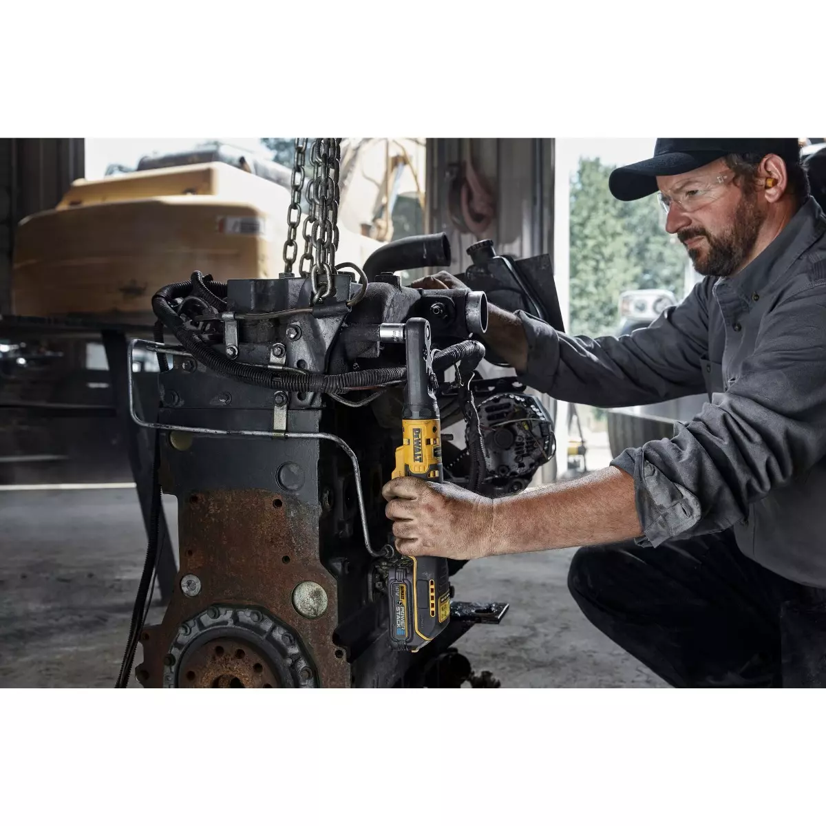 Clé à cliquet - DEWALT - DCF500N-XJ - 12V - 75 Nm - Sans batterie - Bricolage
