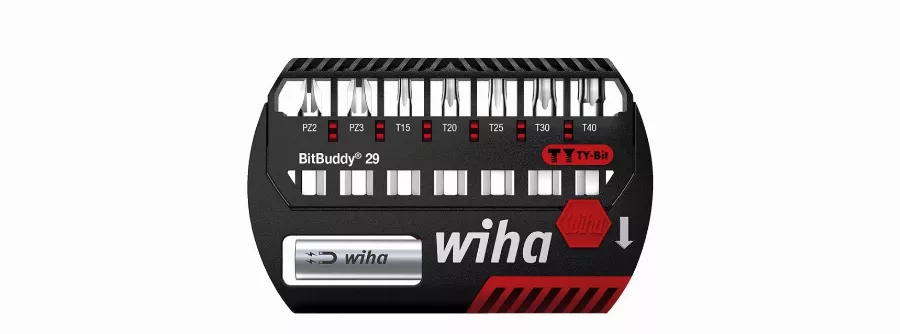 Jeu de 7 embouts BitBuddy TY PZ-Torx 29mm WIHA + porte-embout - 42139 Jeu de 7 embouts BitBuddy TY PZ-Torx 29mm WIHA + porte-embout - 42139