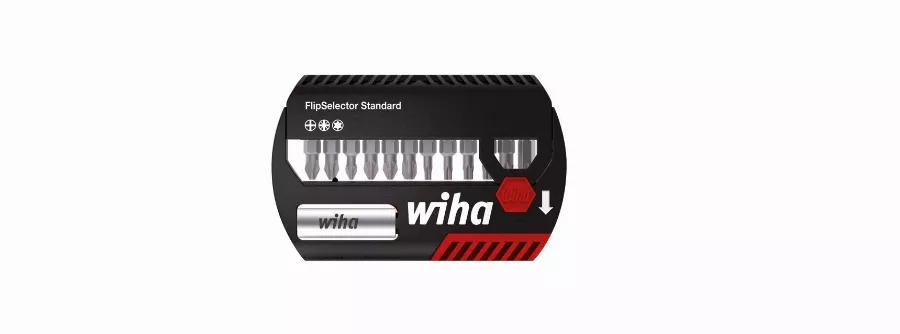 Coffret d'embouts WIHA Flipselector Standard mixte 13 pcs + Porte embout universel + attache ceinture - 39060 Coffret d'embouts WIHA Flipselector Standard mixte 13 pcs + Porte embout universel + attache ceinture - 39060