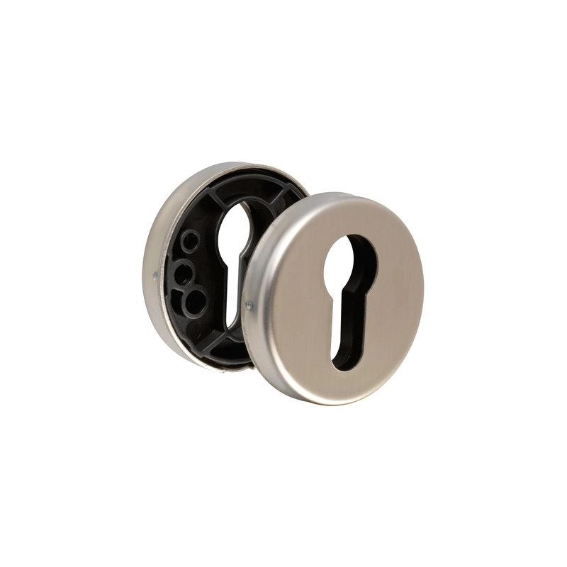 Paire de rosaces rosette 6420 inox BEZAULT Clé i - 81574