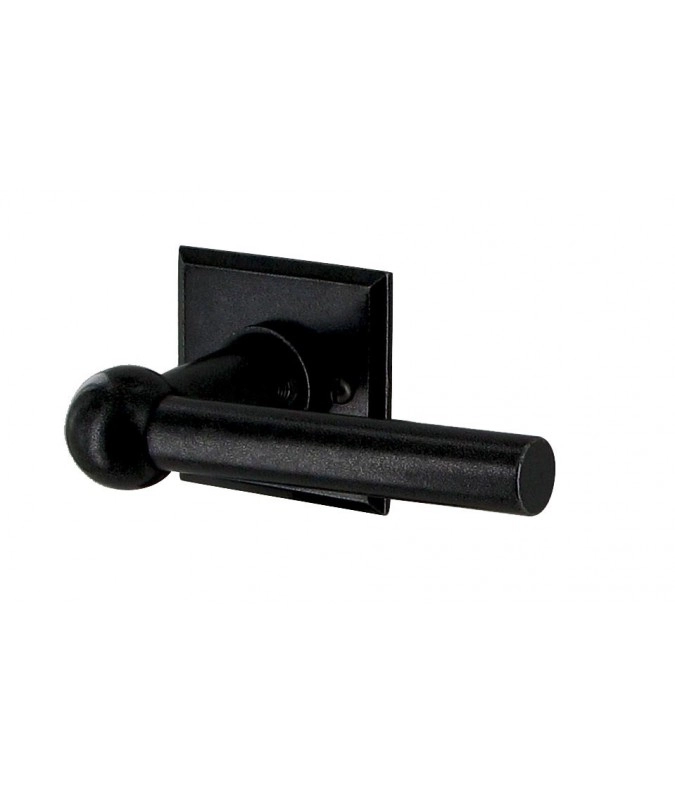 Paire de béquille sur rosace 50x50mm Chemin de fer Noir BRIONNE - V.625544NRNR Paire de béquille sur rosace 50x50mm Chemin de fer Noir BRIONNE - V.625544NRNR
