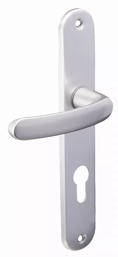 Ensemble de porte budget BEZAULT entraxe 195 mm Clé i - Argent - 204857