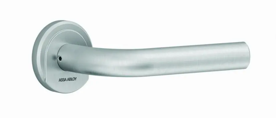 Ensemble Vercy AH200 béquille 471L rosace C7 BEZAULT inox brossé - 204835