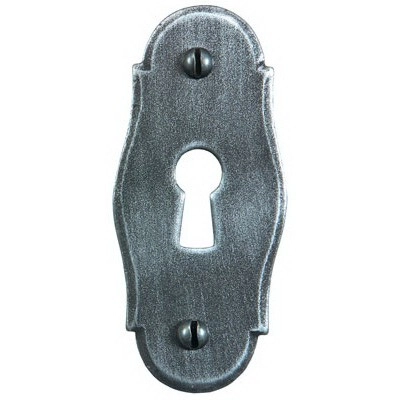 Entrée France 72 x 32 mm BRIONNE Patiné - Clé L - 1052111SP