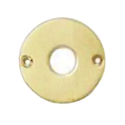 Entrée de porte Ø 43 mm BRIONNE Laiton poli - Bec de cane - 1050710LP