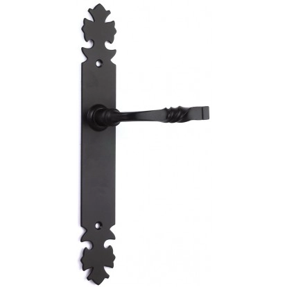 Ensemble de porte Bourgogne BOUVET Noir - Bec de cane - 5608
