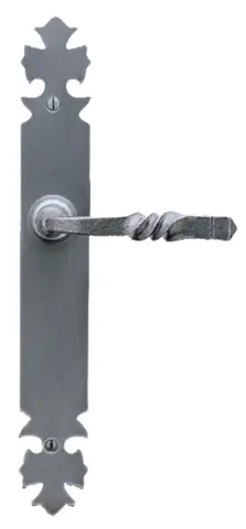 Ensemble de porte Bourgogne BOUVET Patiné cémenté - Cylindre - 5649