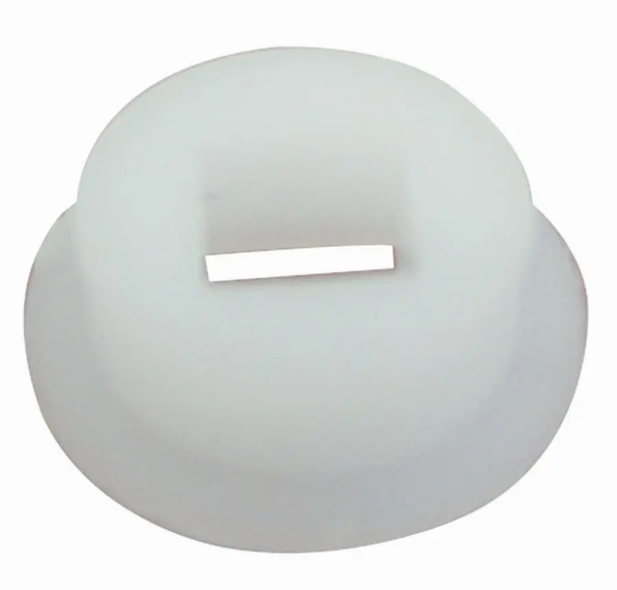 Portée nylon blanc BRIONNE carré 6 mm - 50.1314.01
