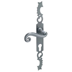 Ensemble de porte rustique Aquitaine 41 BOUVET Epoxy gris - Clé L - 415 Ensemble de porte rustique Aquitaine 41 BOUVET Epoxy gris - Clé L - 415