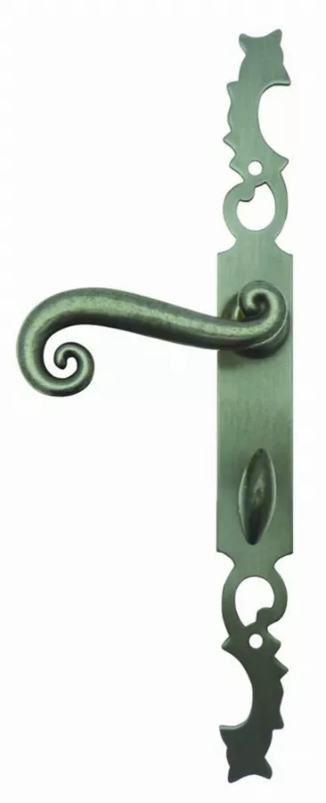 Ensemble de porte rustique Aquitaine 41 BOUVET Epoxy gris - Condamnation - 10748