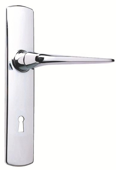 Ensemble de porte sur plaque Junior 4065 BEZAULT Clé L chromé - 0068785 