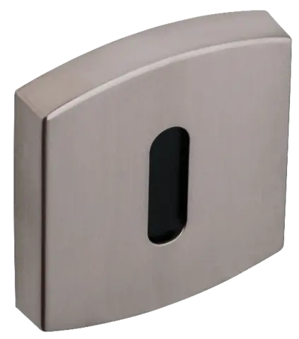 Paire de rosaces 6425 Muze BEZAULT - Platine aspect inox - Clé L - 865926