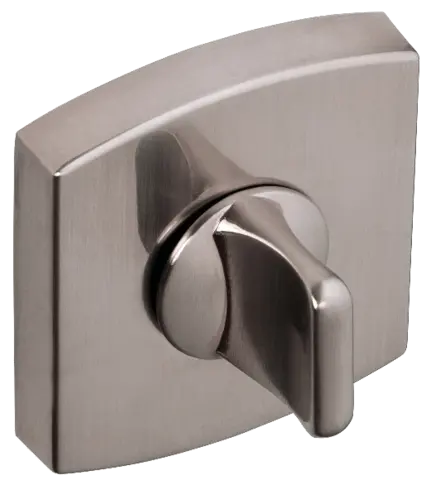 Paire de rosaces 6425 Muze BEZAULT - Platine aspect inox - Bec de cane WC - 865971
