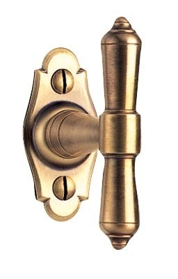 Bouton sur platine Namur BOUVET Laiton patiné - 47049