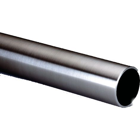 Tube inox 316 poli Ø40 mm Épais.1.5 mm L.2.50M INOX IMPORT pour poignée de tirage - 186