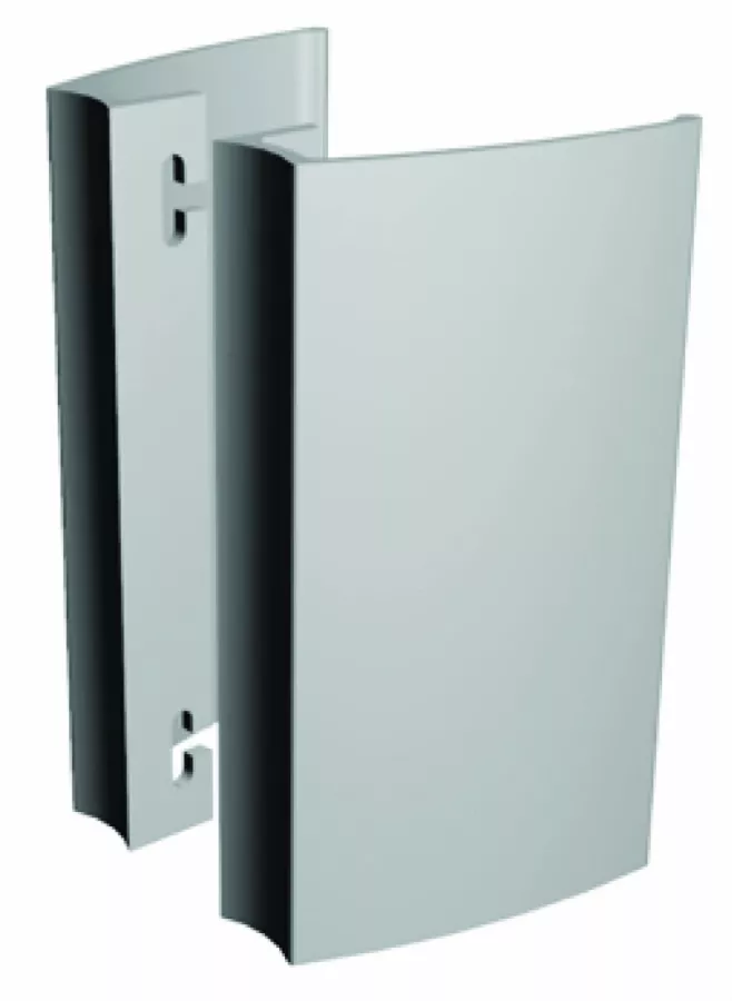 Paire de poignées aileron 200mm ALMA COMPONENTES Entraxe 150mm - Ral9006 Gris - 7060-200-9006 Paire de poignées aileron 200mm ALMA COMPONENTES Entraxe 150mm - Ral9006 Gris - 7060-200-9006
