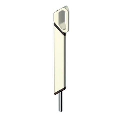 Verrou en applique 300 mm ALMA - Ral 9010 Blanc - 240-300-9010  