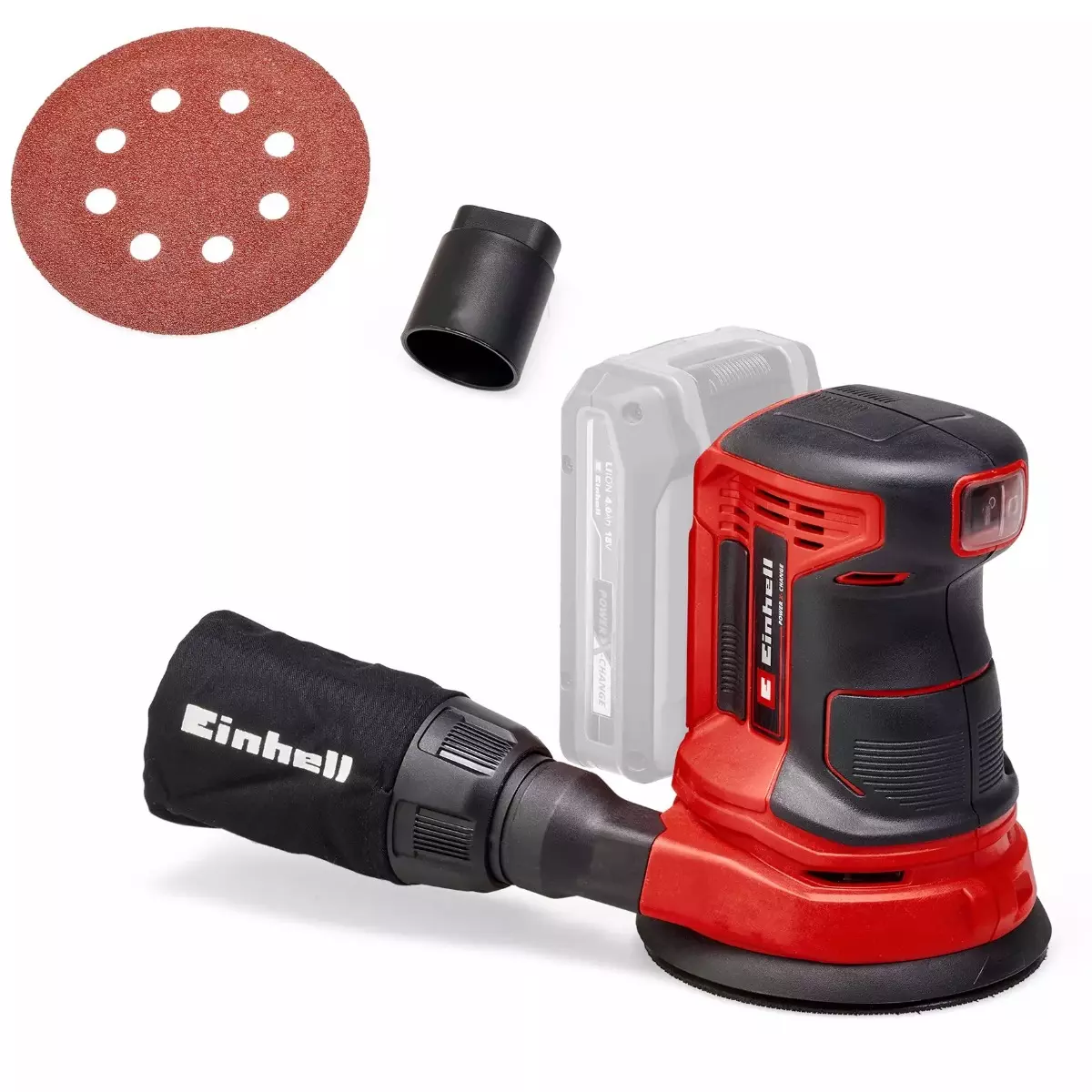 Ponceuse rotative sans fil TE-RS 18 Li-Solo - Livrée sans batterie et sans chargeur - EINHELL - 4462010 Ponceuse rotative sans fil TE-RS 18 Li-Solo - Livrée sans batterie et sans chargeur - EINHELL - 4462010