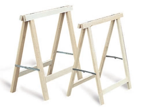 Tréteau pliant frêne 80 x 80 sect.55 x 30 compas zingué pro MERCIER - 418 Tréteau pliant frêne 80 x 80 sect.55 x 30 compas zingué pro MERCIER - 418