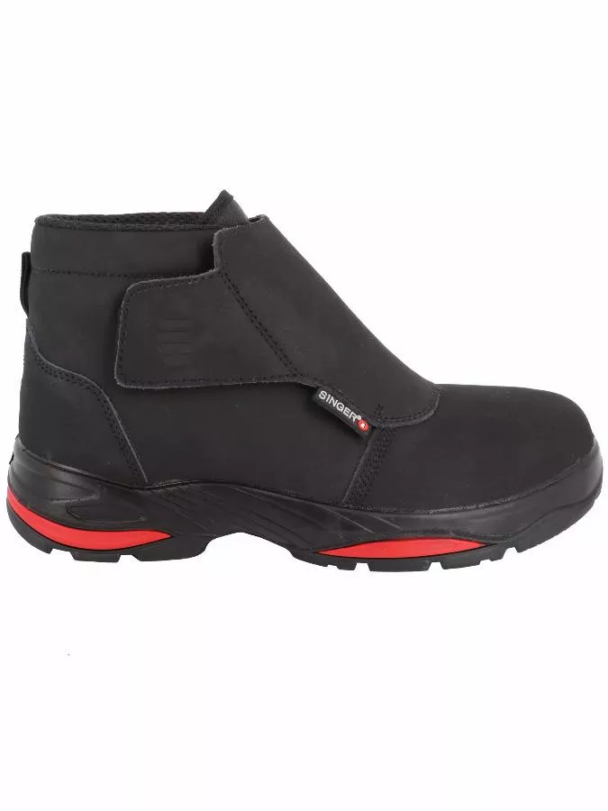 Chaussure de sécurité SINGER haute - Cuir nubuck - S3 SRC HRO - Taille 44 - ETNA44