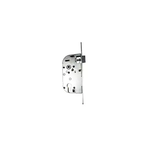 Serrure axe 50 NF Métalux bec de cane gauche sans gâche réversible - aspect inox - EURO-ELZETT - G848E2D7K4L ROZ Serrure axe 50 NF Métalux bec de cane gauche sans gâche réversible - aspect inox - EURO-ELZETT - G848E2D7K4L ROZ