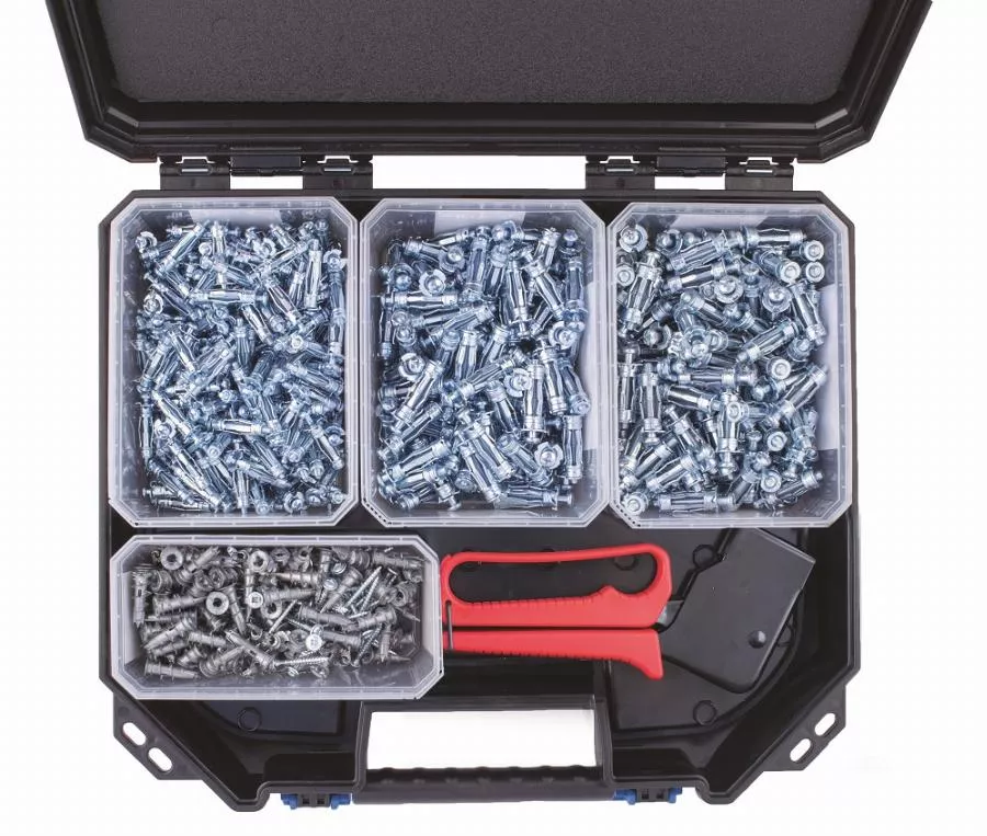 Mallette EssboX Mini Red Edition SCELLIT chevilles spécial plâtre - EX-462969007 Mallette EssboX Mini Red Edition SCELLIT chevilles spécial plâtre - EX-462969007