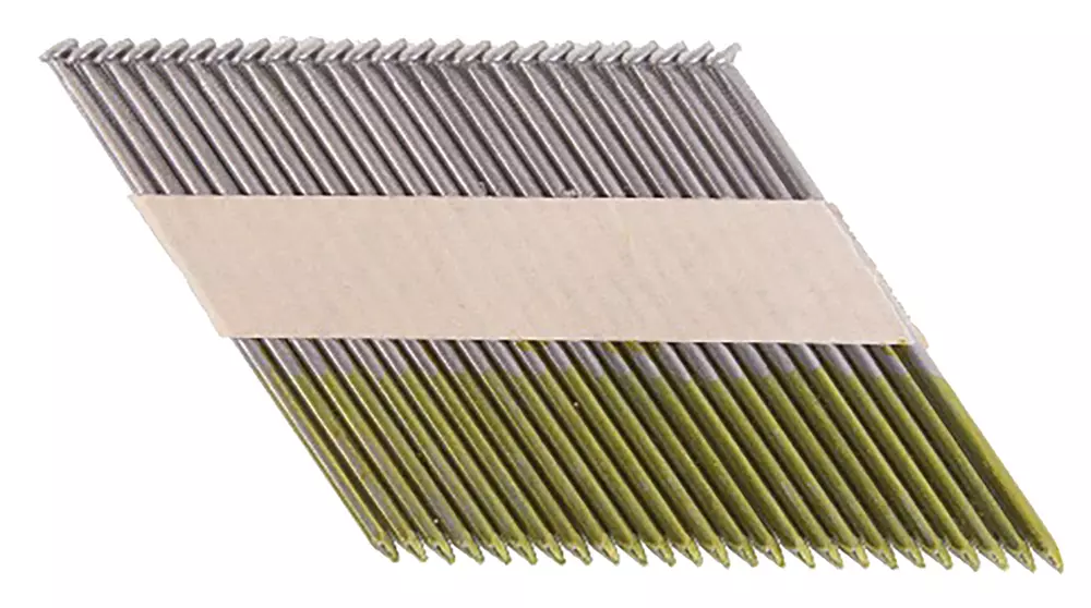 3000 Clous 34° tête D lisses en bandes collées, pour cloueurs pneumatiques et à gaz (GN900, IM350, IM90) - MAKITA - F-30566 3000 Clous 34° tête D lisses en bandes collées, pour cloueurs pneumatiques et à gaz (GN900, IM350, IM90) - MAKITA - F-30566