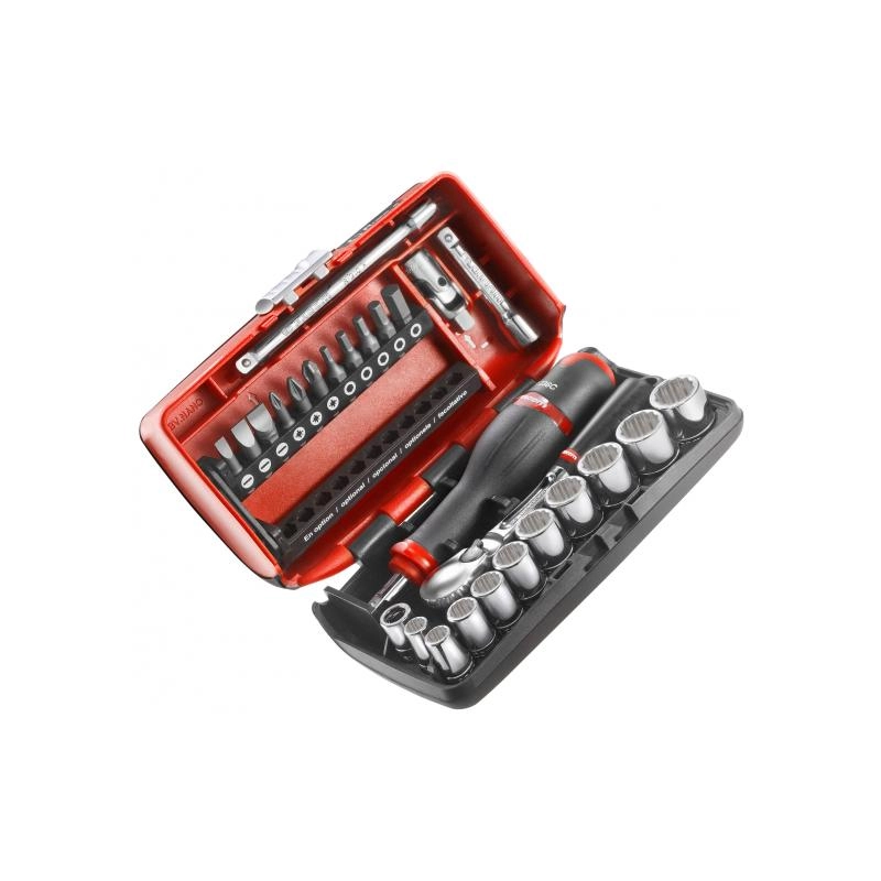 Coffret douilles 1/4" 12 pans FACOM - RL.NANO112