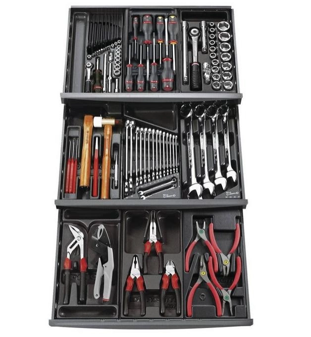 Composition de 101 outils FACOM Spécial électricien - CM.101APF Composition de 101 outils FACOM Spécial électricien - CM.101APF