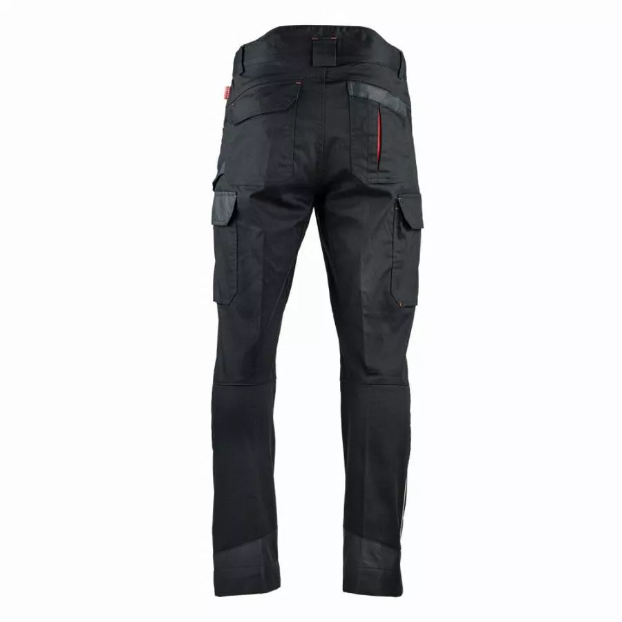 Pantalon stretch FACOM Runner Noir/Gris/Rouge - FXWW1001E