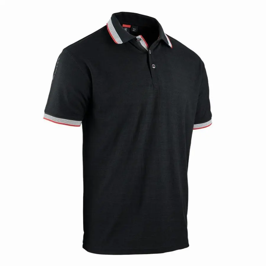 Polo de travail FACOM Soccer Noir/Rouge Taille L - FXWW9010E-L