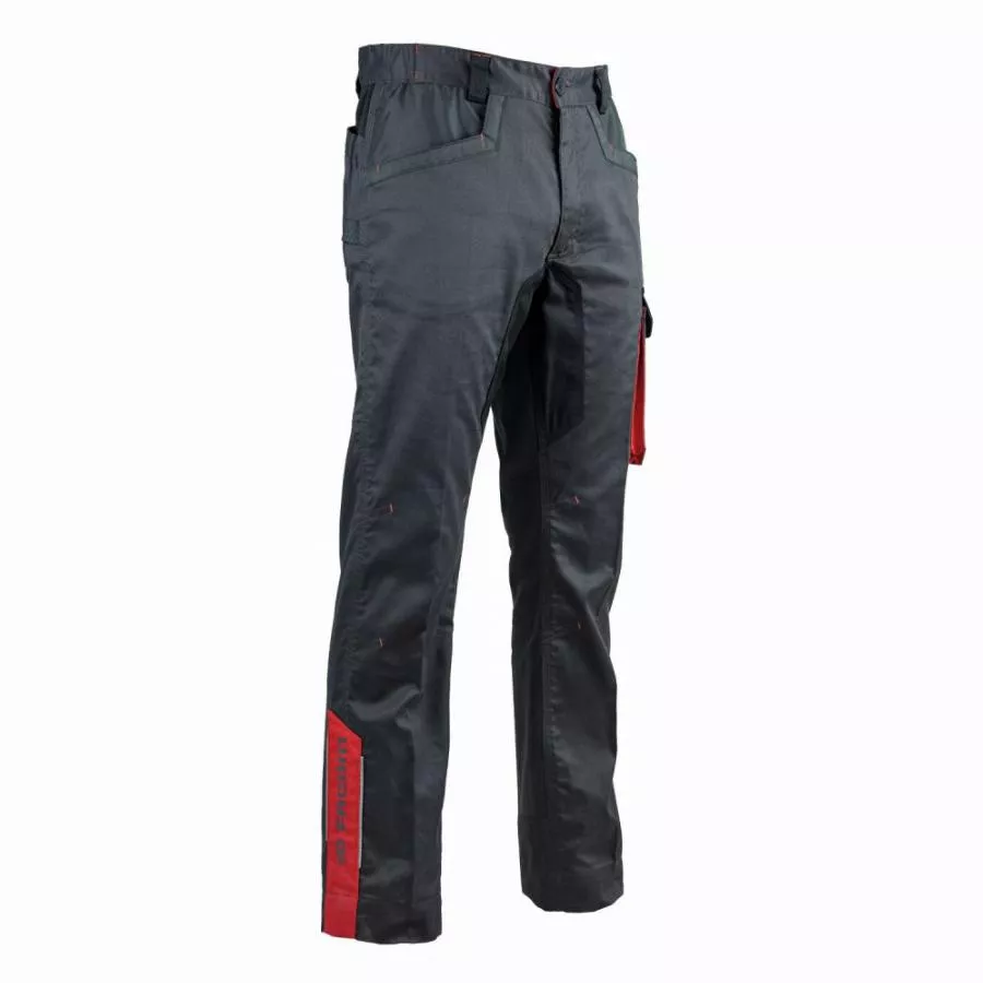 Pantalon stretch FACOM Steps Noir/Gris/Rouge Taille 46 - FXWW1010E-46