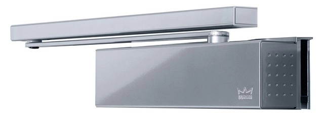 Ferme-porte TS92 G sans bras DORMA - argent - force 2 à 4 - côté opposé paumelles - 42030101 Ferme-porte TS92 G sans bras DORMA - argent - force 2 à 4 - côté opposé paumelles - 42030101