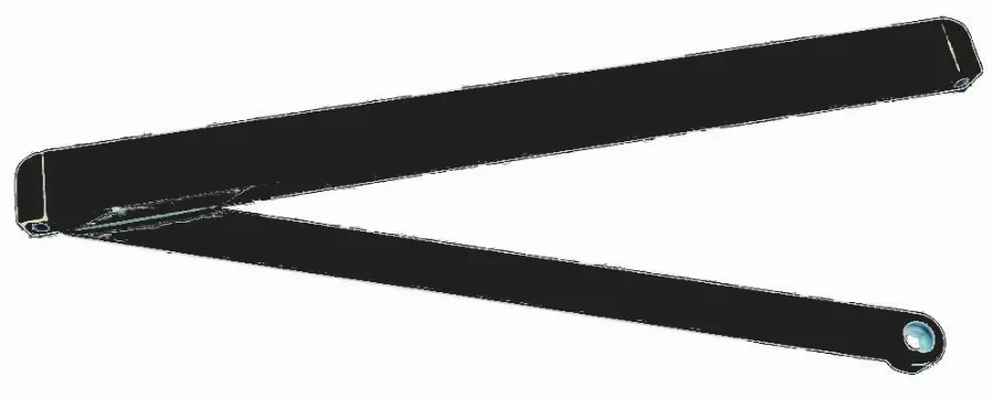 Bras à coulisse pour TS 71/ 72/ 73/ 83 DORMA - Noir - 22002619 Bras à coulisse pour TS 71/ 72/ 73/ 83 DORMA - Noir - 22002619