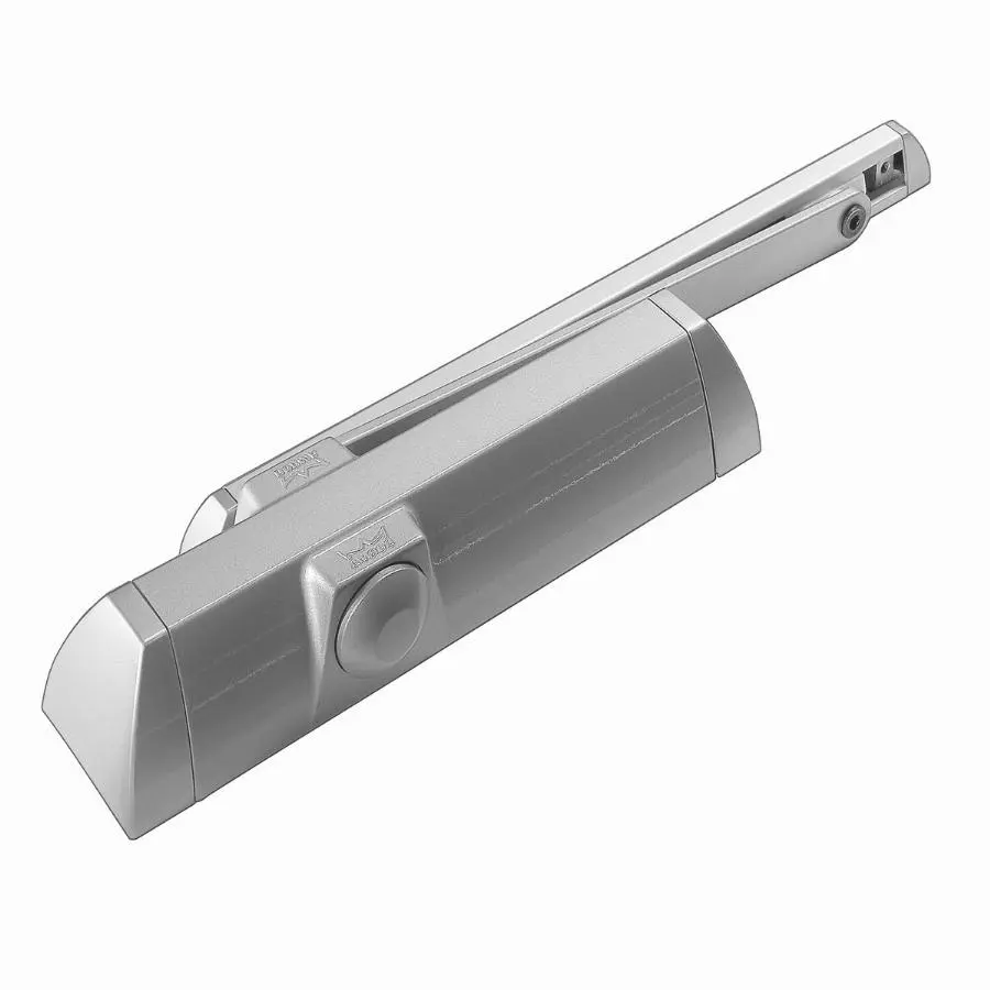Ferme-porte TS90 bras coulisse DORMAKABA - force 3/4 - argent - frein à l'ouverture - toutes positions - 10210401 