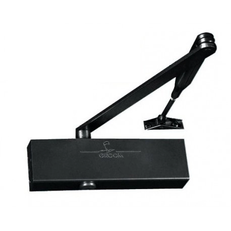 Ferme-porte GR200 Force 2 à 4, bras compas - Coloris:noir - GR200115