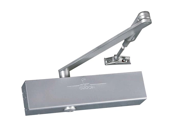 Ferme-porte GR300 Force 2 à 6, avec bras compas - Coloris:argent - GR300311 Ferme-porte GR300 Force 2 à 6, avec bras compas - Coloris:argent - GR300311