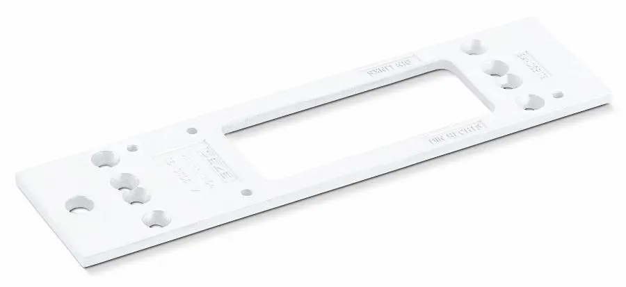 Plaque de montage pour TS3000 GEZE - Blanc - 011233 