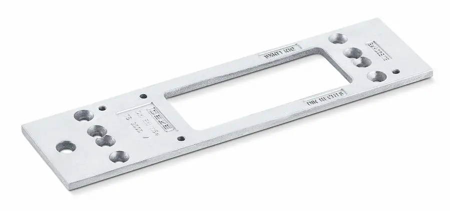 Plaque de montage pour TS3000 GEZE - Argent - 011230 