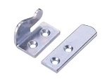 Barrette + support acier zingué BOURG MERMIER pour agrafe de volet picarde - Gauche - 30010+30020 Barrette + support acier zingué BOURG MERMIER pour agrafe de volet picarde - Gauche - 30010+30020