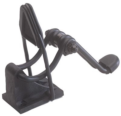 BlocVolet + contre plaque "Bras allongé" MONIN - Noir - 9200-9201-152140