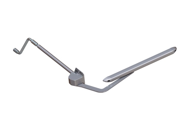SystèmBoy Droit MONIN aluminium anodisé - Ép. mur maxi 400 mm - 152 250