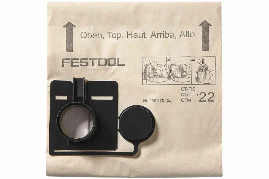 Sac filtre FESTOOL FIS-CT 55 - 5 pièces - 452973