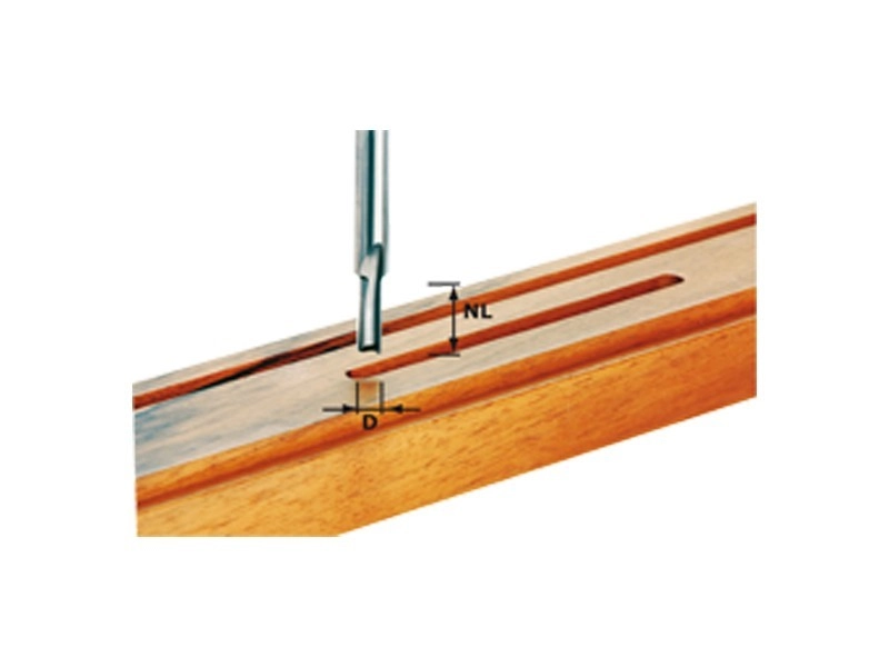 Fraise à rainurer avec queue de 8mm FESTOOL HW S8 D6/14 - 490955 