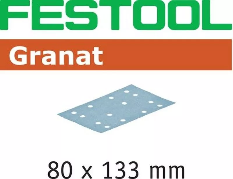 Abrasifs FESTOOL STF 80x133 P80 GR - 5 pièces0 - 497119